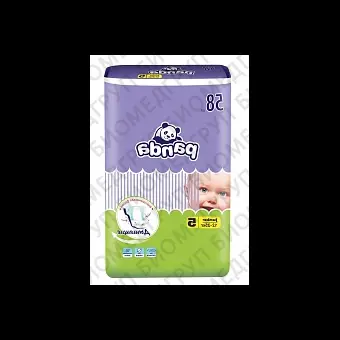 Подгузники детские Panda Junior,1225кг, 58 шт.