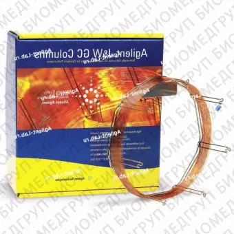 JW HPINNOWax, 15 м, 0,32 мм, 0,25 мкм, колонка для ГХ, 7дюймовая клетка