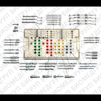 Комплект инструментов для стоматологической имплантологии 2.012