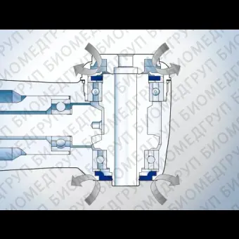 SMAX SG20  наконечник угловой хирургический, внешнее и внутреннее охлаждение, 20:1. NSK