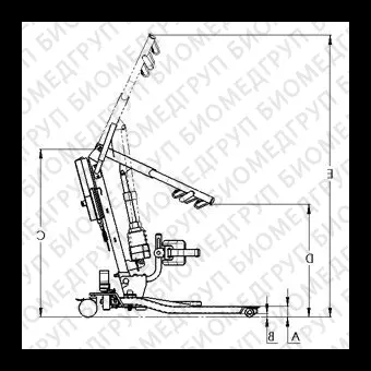 Электрический подъемник для пациентов APC10182E