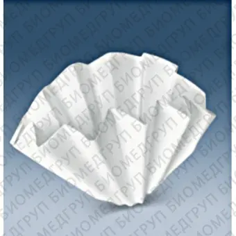 Фильтр бумажный для анализа сахарной свеклы, складчатый, d 240 мм, 78 г/м, 18 с/10 мл, 100 шт, Ahlstrom Munktell, 203067