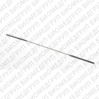 Микрошпатель двухсторонний, длина 100 мм, лопатка 358 мм, диаметр ручки 1,6 мм, никель 99,5, Bochem, 3046