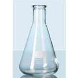 Колба Эрленмейера 250 мл, стекло, до 500°C, узкое горло, 10 шт/уп, DWK Life Sciences (Duran, Wheaton, Kimble), 21 217 36 06