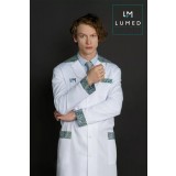 Медицинский халат Lumed мужской 1