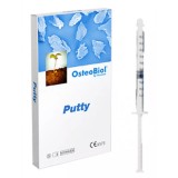 OsteoBiol Putty 1 шприц 0,50 см3 костная паста с коллагеном 1,0 гр. гран. до 0,30 мм. конская