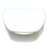 Plastic Box бокс пластиковый, 95*74*39 мм, цвет: белый