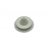 Base Plate Round, размер 9 - пластиковое основание с воронкой для литья, белый цвет