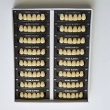 Зубы акриловые 3х слойные Kaifeng (гарнитур 28 зубов) HUGE DENTAL (S4A3)